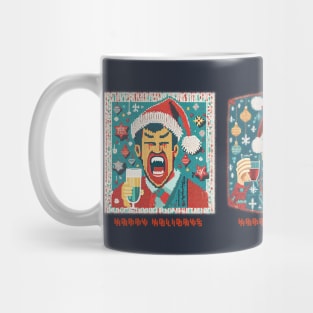 Happy Holidays Drinking Sweater Mug